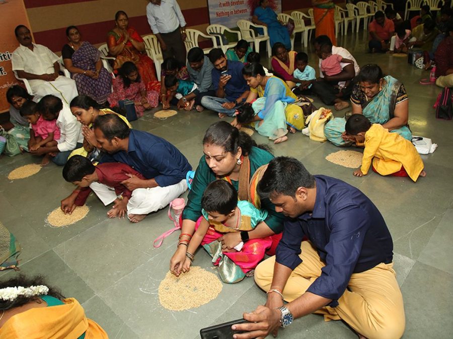 Aksharabhyasam at GRT Mahalakshmi Vidyalaya (3)